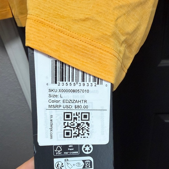 Arc'teryx Golden Long Sleeve Top - Picture 2 of 5